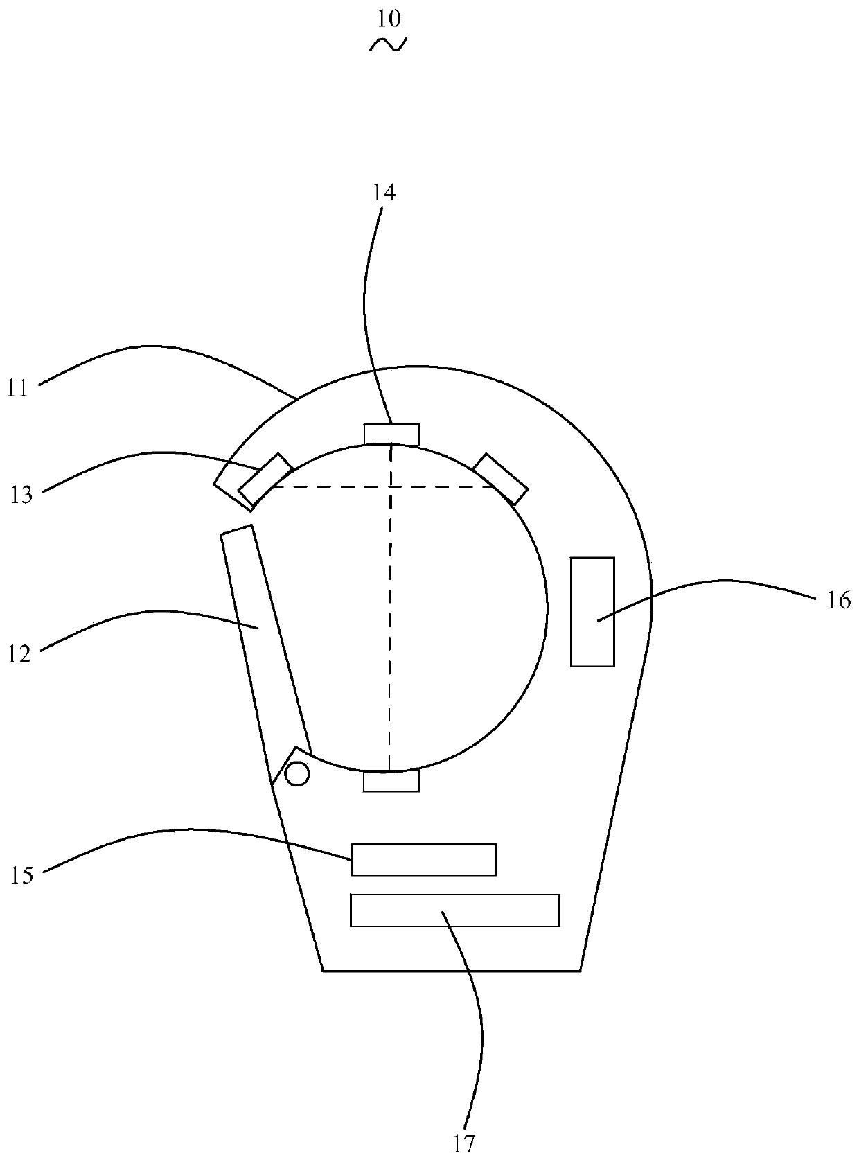 Device and method for detecting states of safety rope and hook