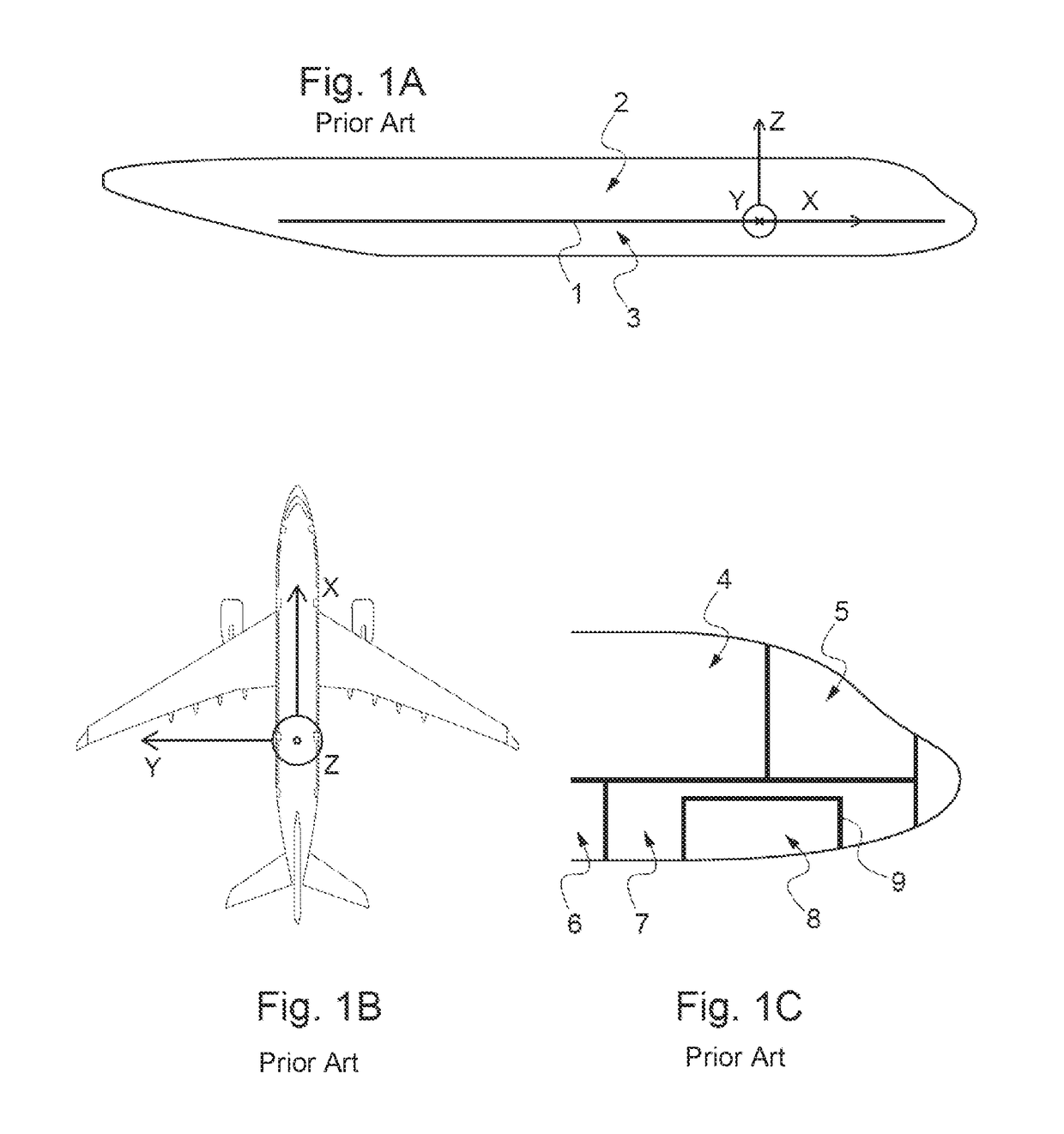 Front landing gear of reduced height and aircraft, in particular a flying wing, equipped with such a front landing gear