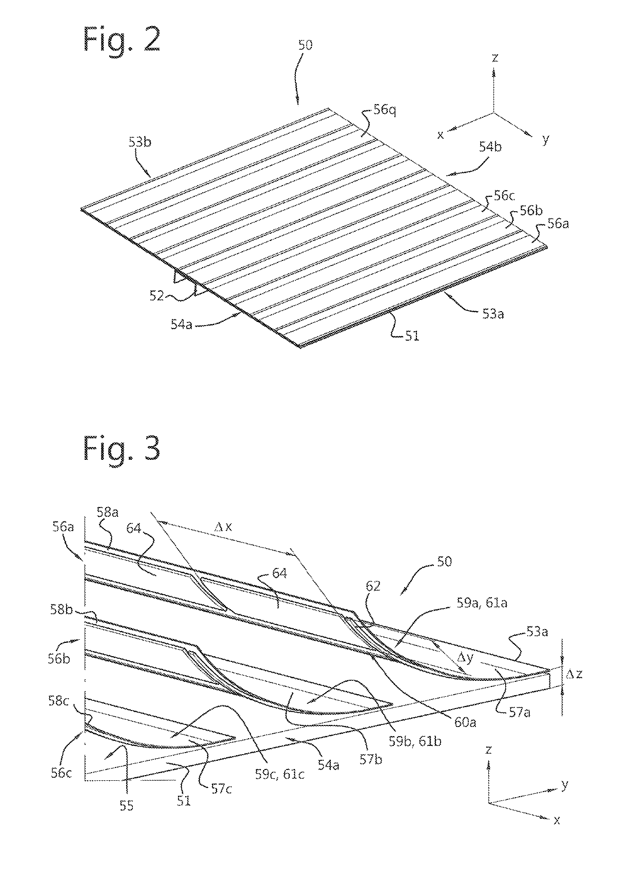 Solar panel with flexible optical elements