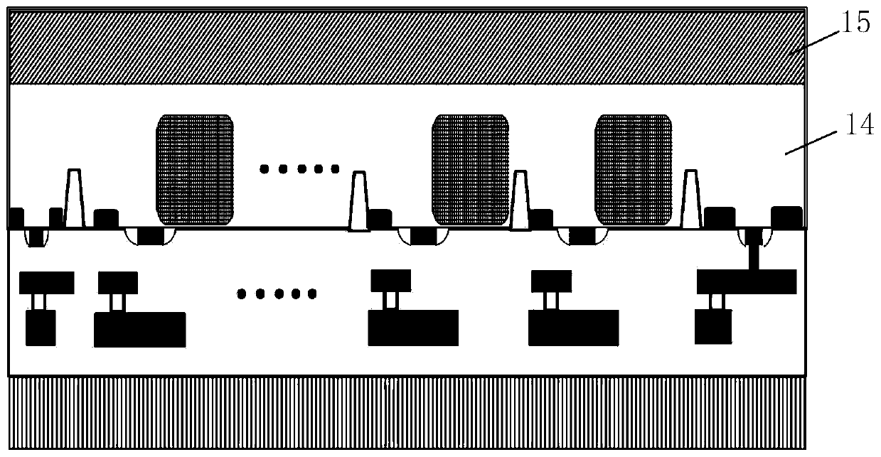 CMOS image sensor structure and manufacturing method