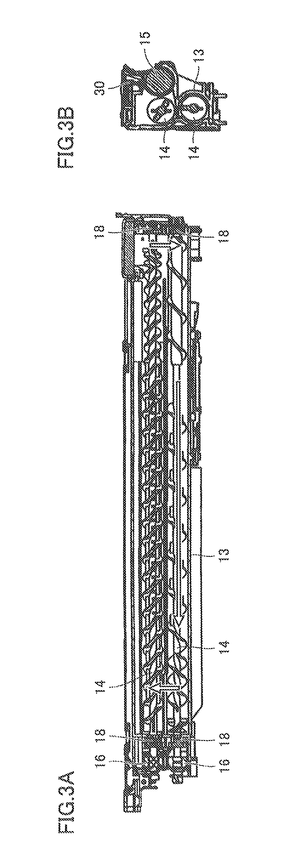 Developer containing device and image forming apparatus
