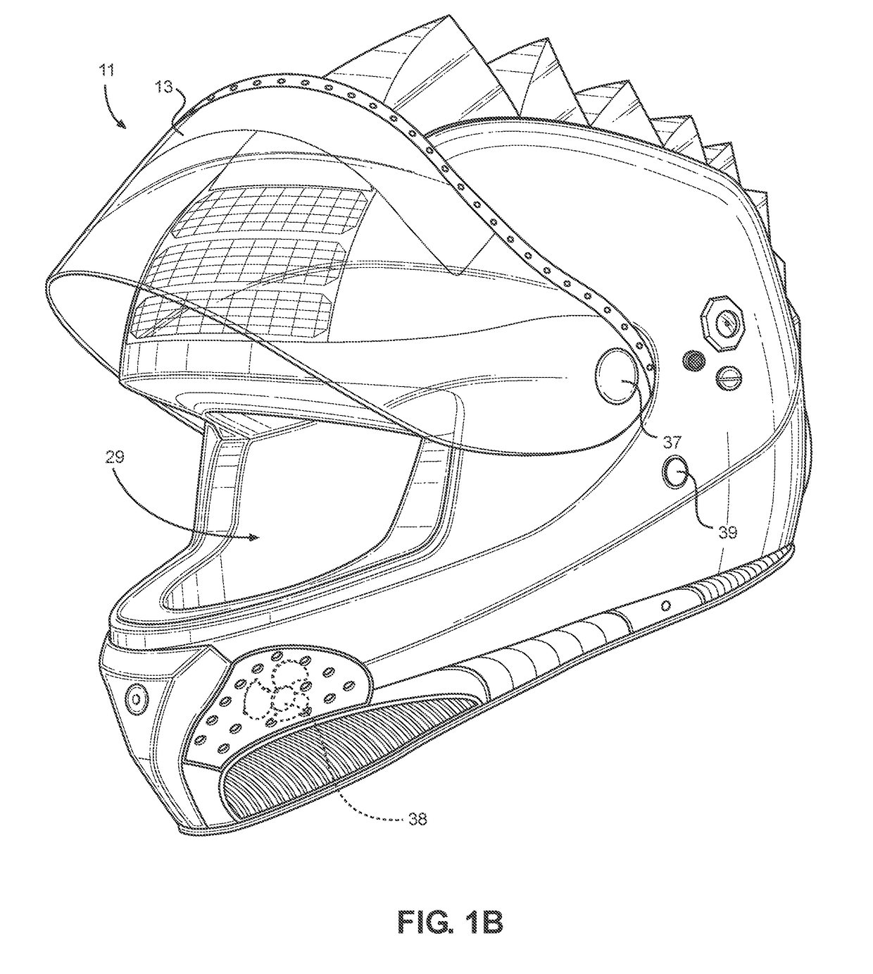 Electronic Motorcycle Helmet