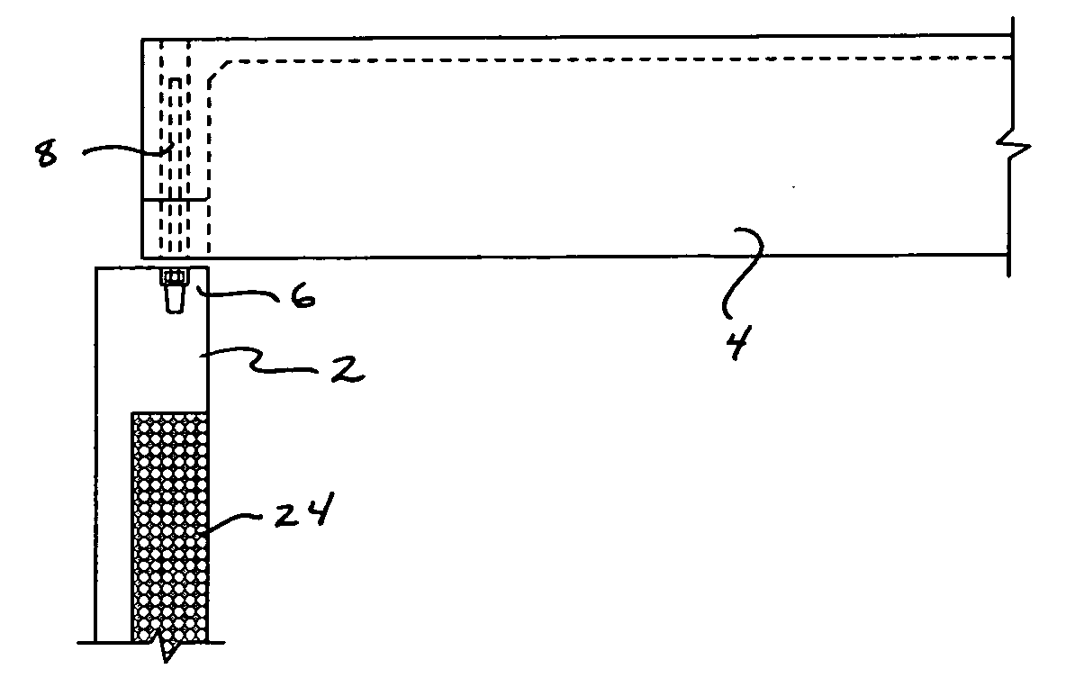 Combination lift and anchor connector for fabricated wall and floor panels