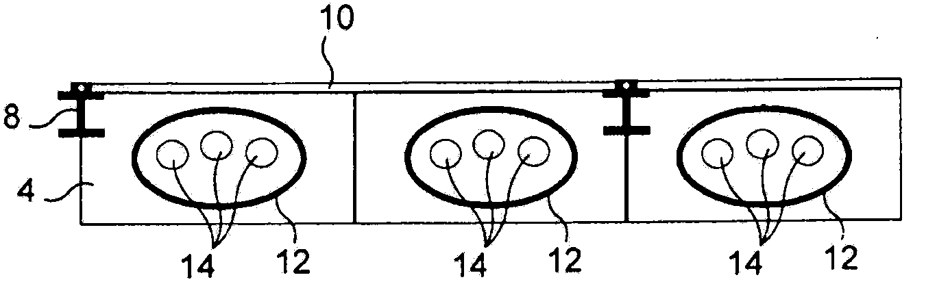 Aircraft fuselage and method for constructing a floor in such a fuselage