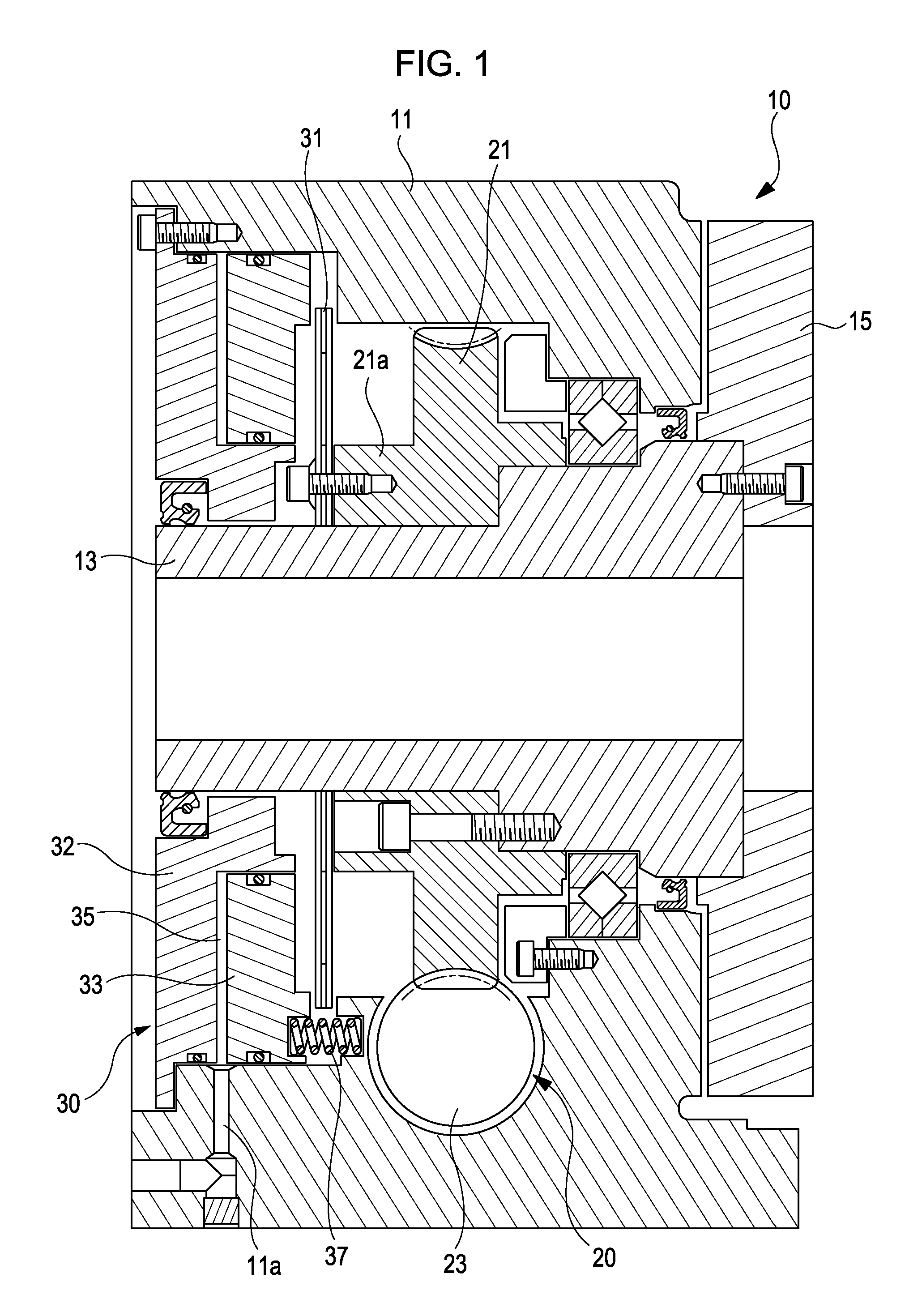 Method of controlling drive of driving motor for rotary indexing device of machine tool