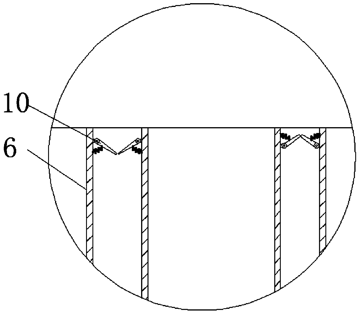 Energy-saving environment-friendly street lamp capable of generating electricity based on pressure