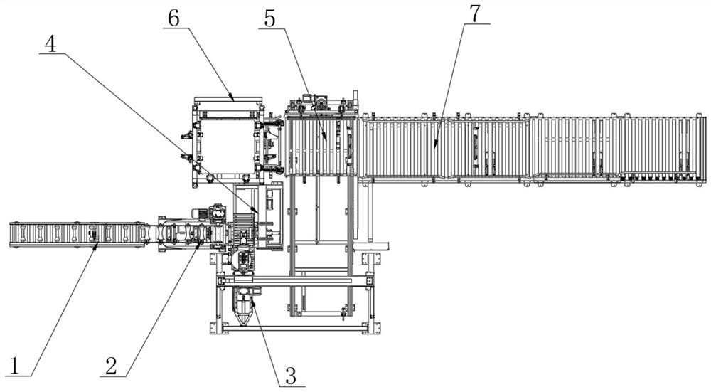 Heavy-load coiled material stacking system