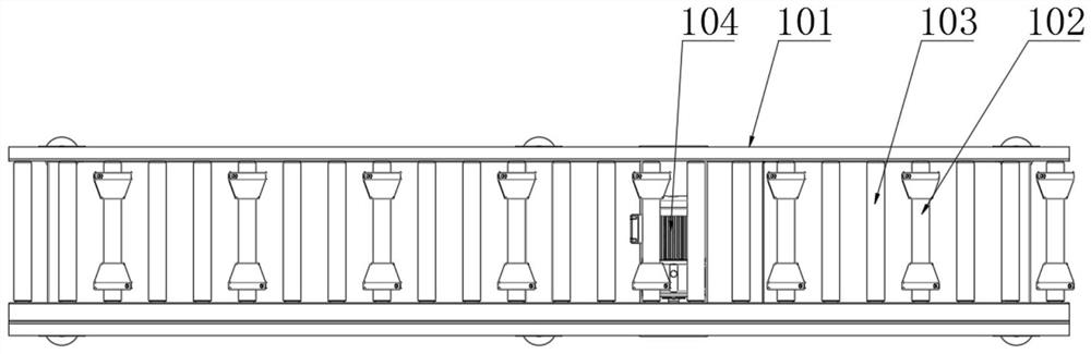 Heavy-load coiled material stacking system