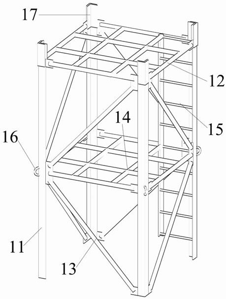 Unit assembly type elephant trunk system