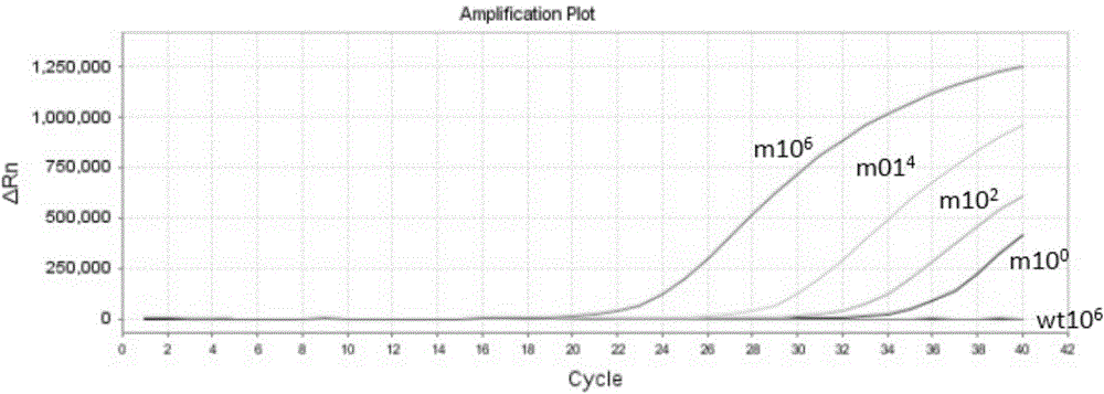 Circulating tumor DNA EGFR detecting technology and reagent kit thereof