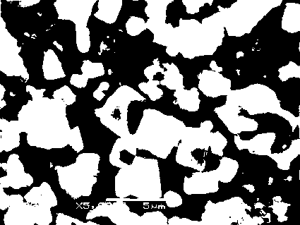 Preparation method of silicon-coated lithium ion battery anode material