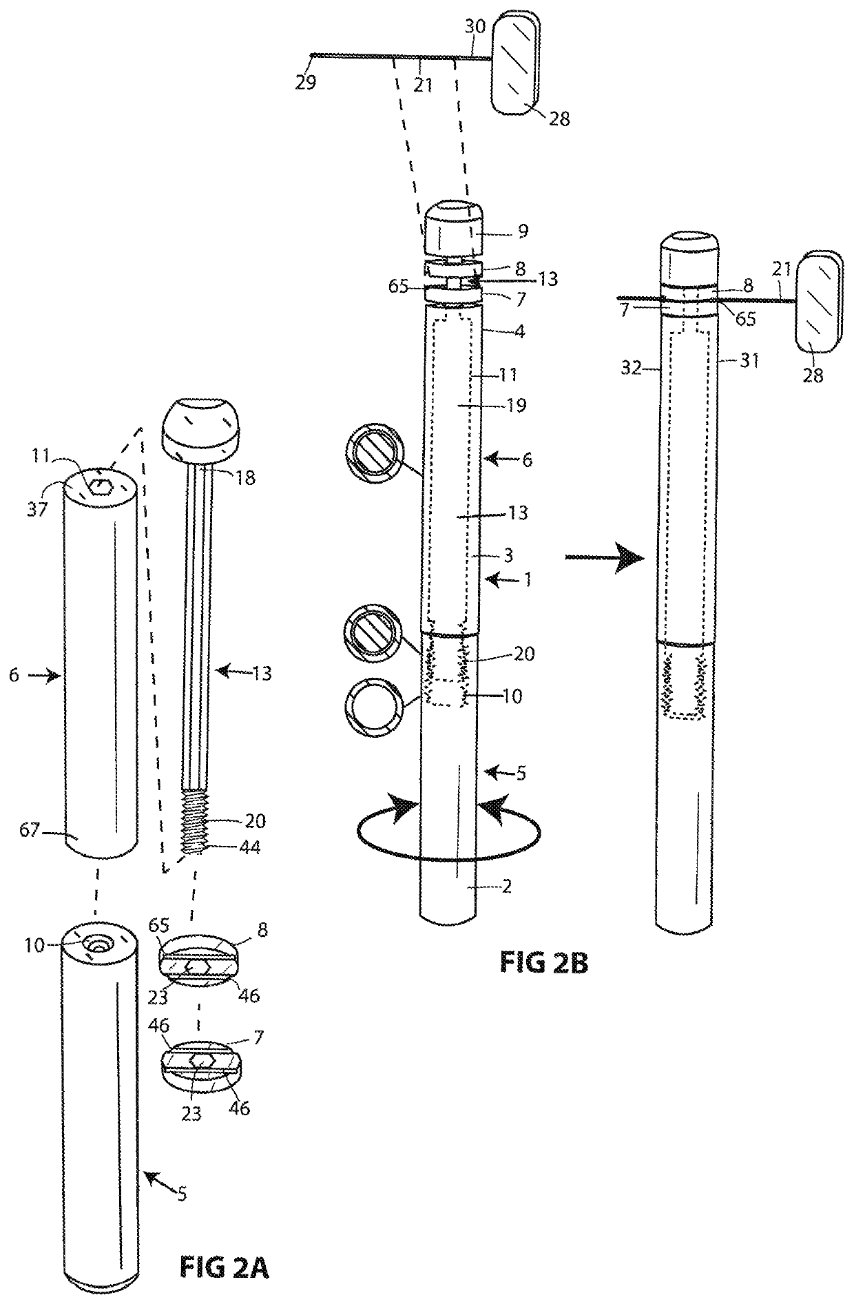 Radiolucent grasping device