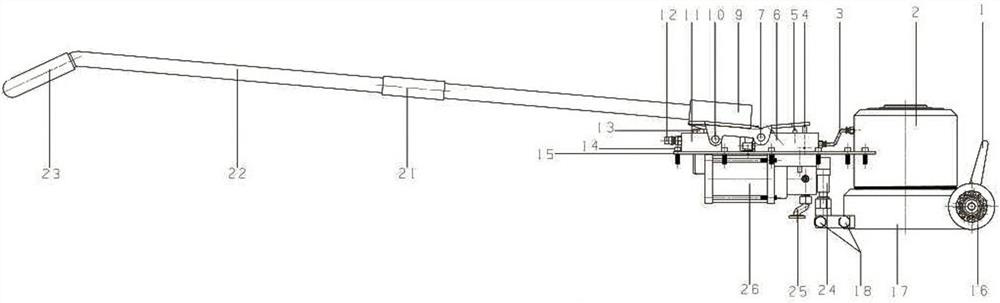 A New Pneumatic Hydraulic Jack