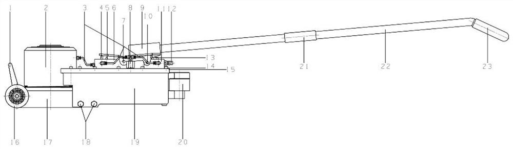 A New Pneumatic Hydraulic Jack