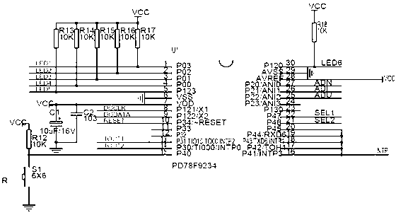 Alternating voltage sampling circuit