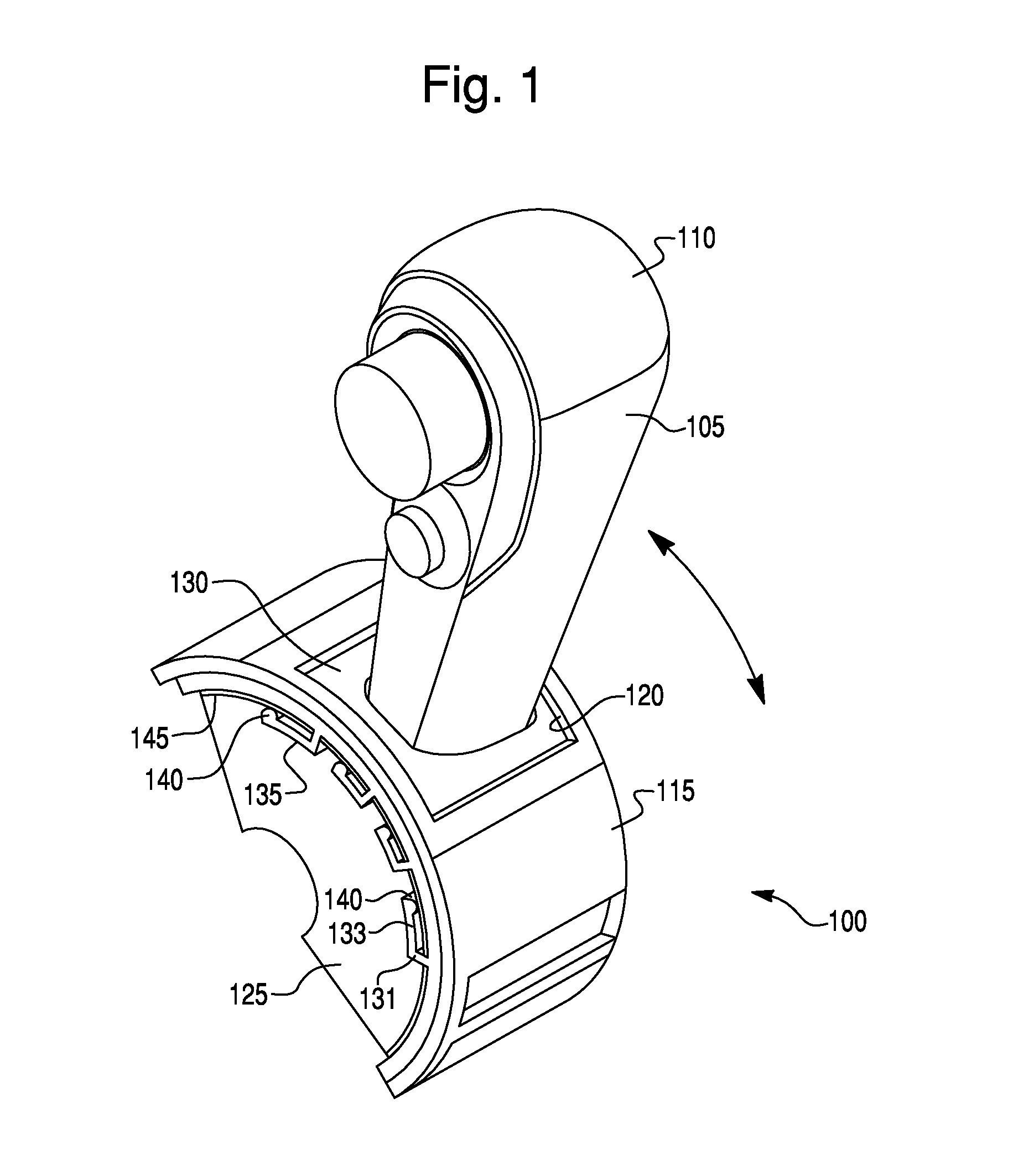 Vehicle shift lever system and method