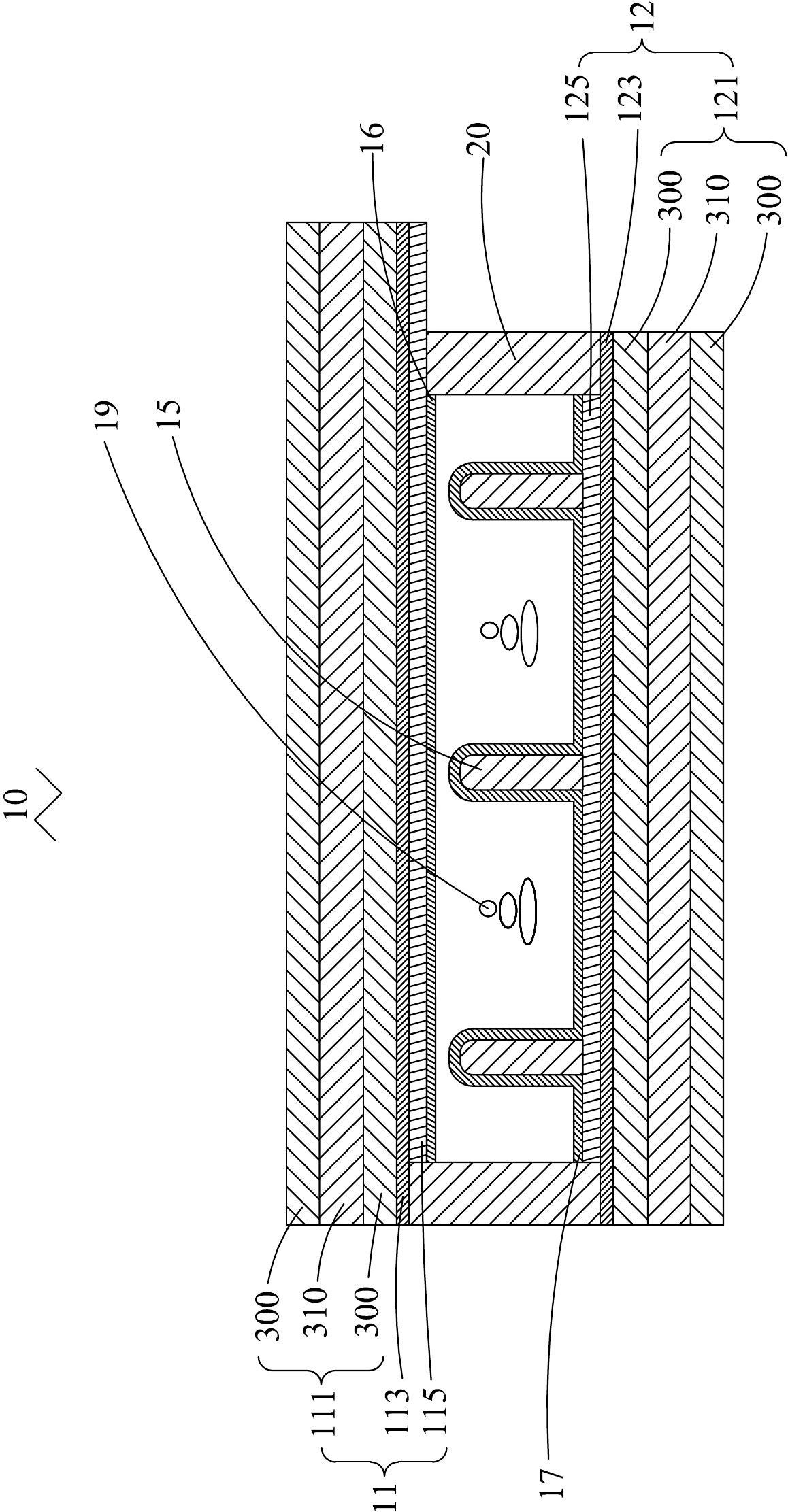 Forming method for flexible liquid crystal cell for liquid crystal display