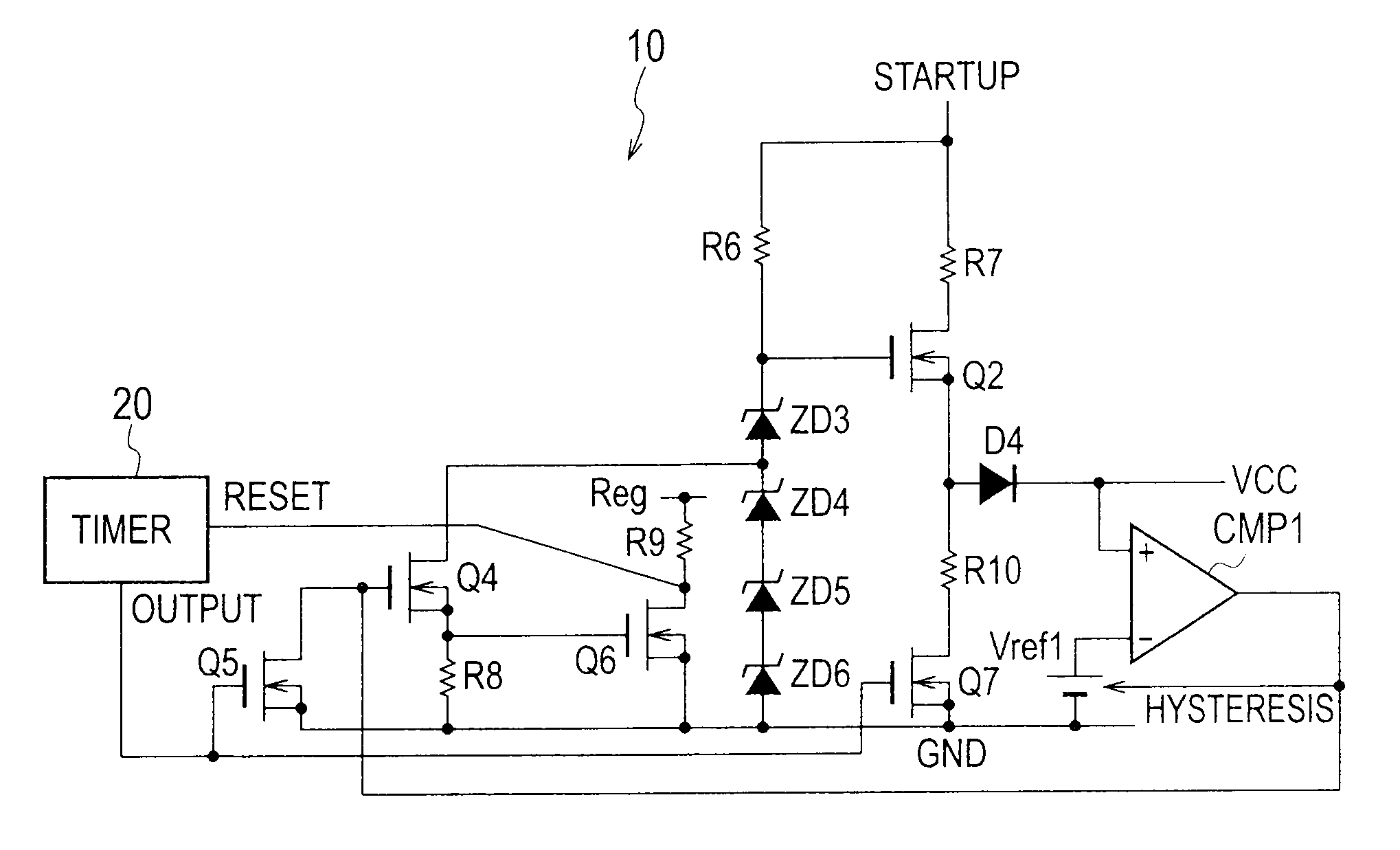 Startup circuit