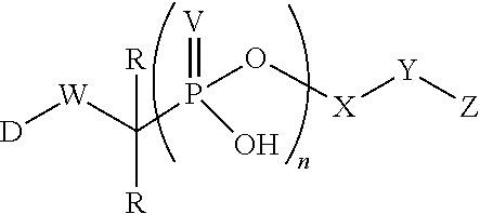 Phosphonate linkers and their use to facilitate cellular retention of compounds