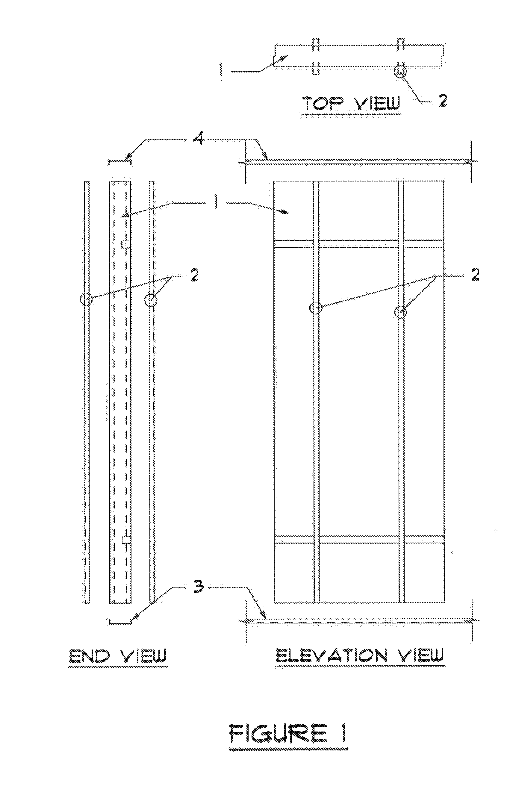 Construction system using interlocking panels