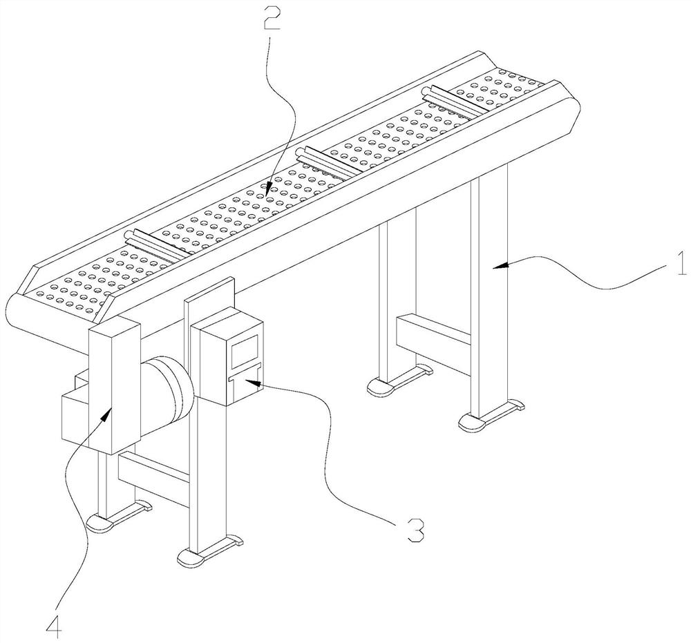 Plastic particle conveyor