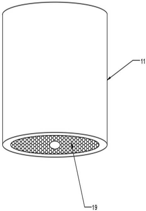 Crushing and mixing device for producing vegetable cheese and use method thereof