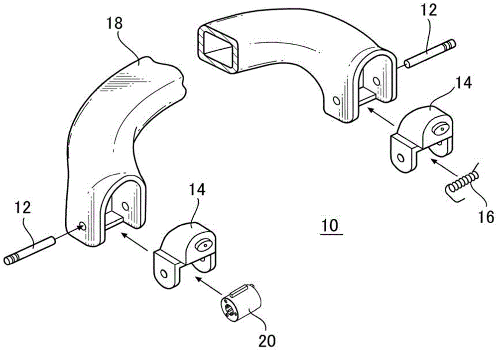 Damper and handle device having the same