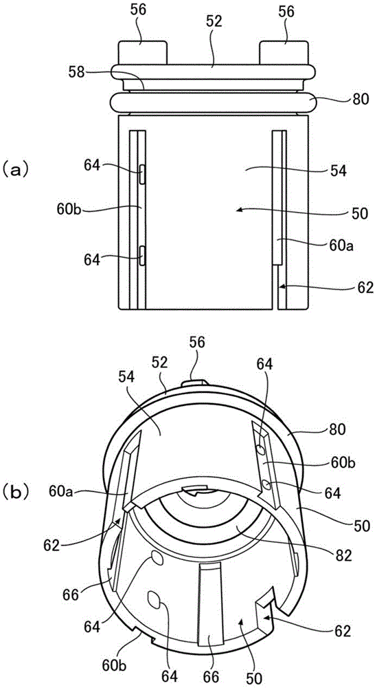 Damper and handle device having the same