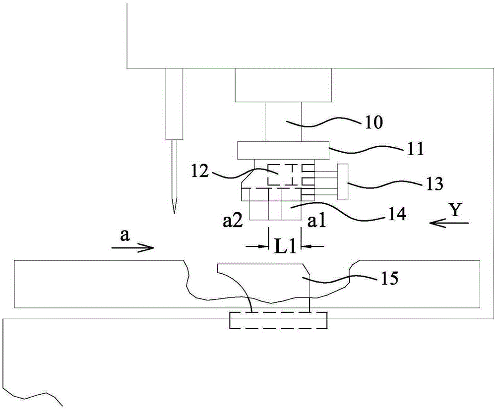 Hammer adjustment mechanism of buttonhole machine