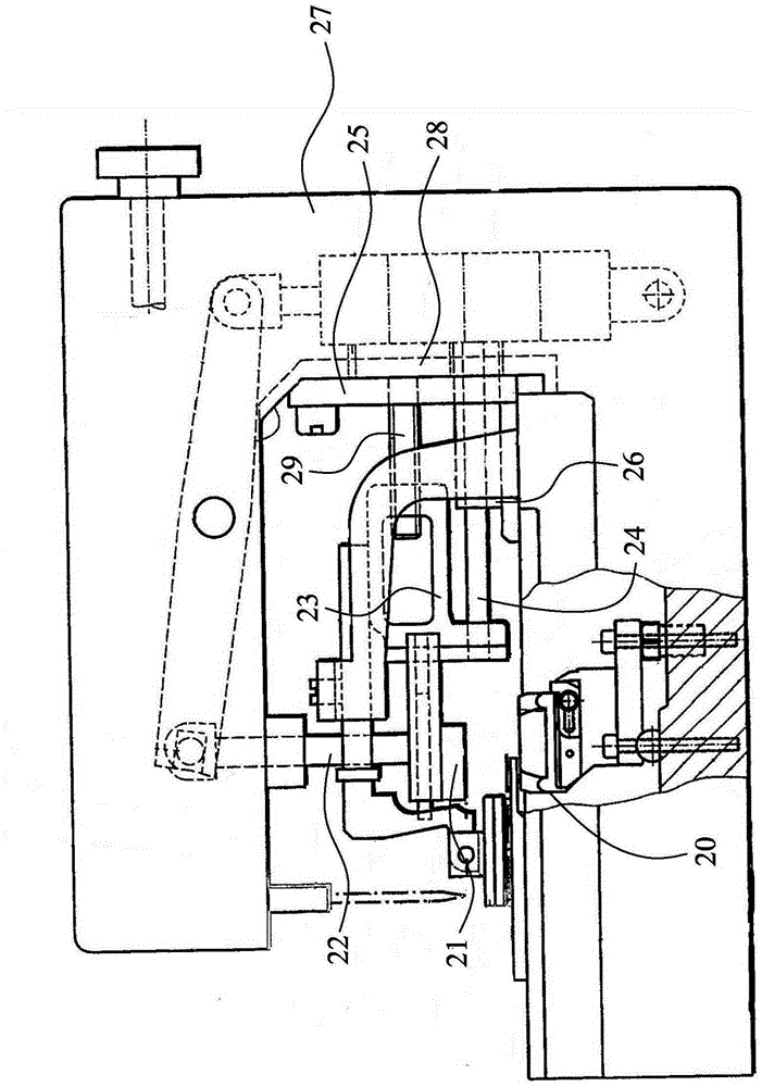 Hammer adjustment mechanism of buttonhole machine