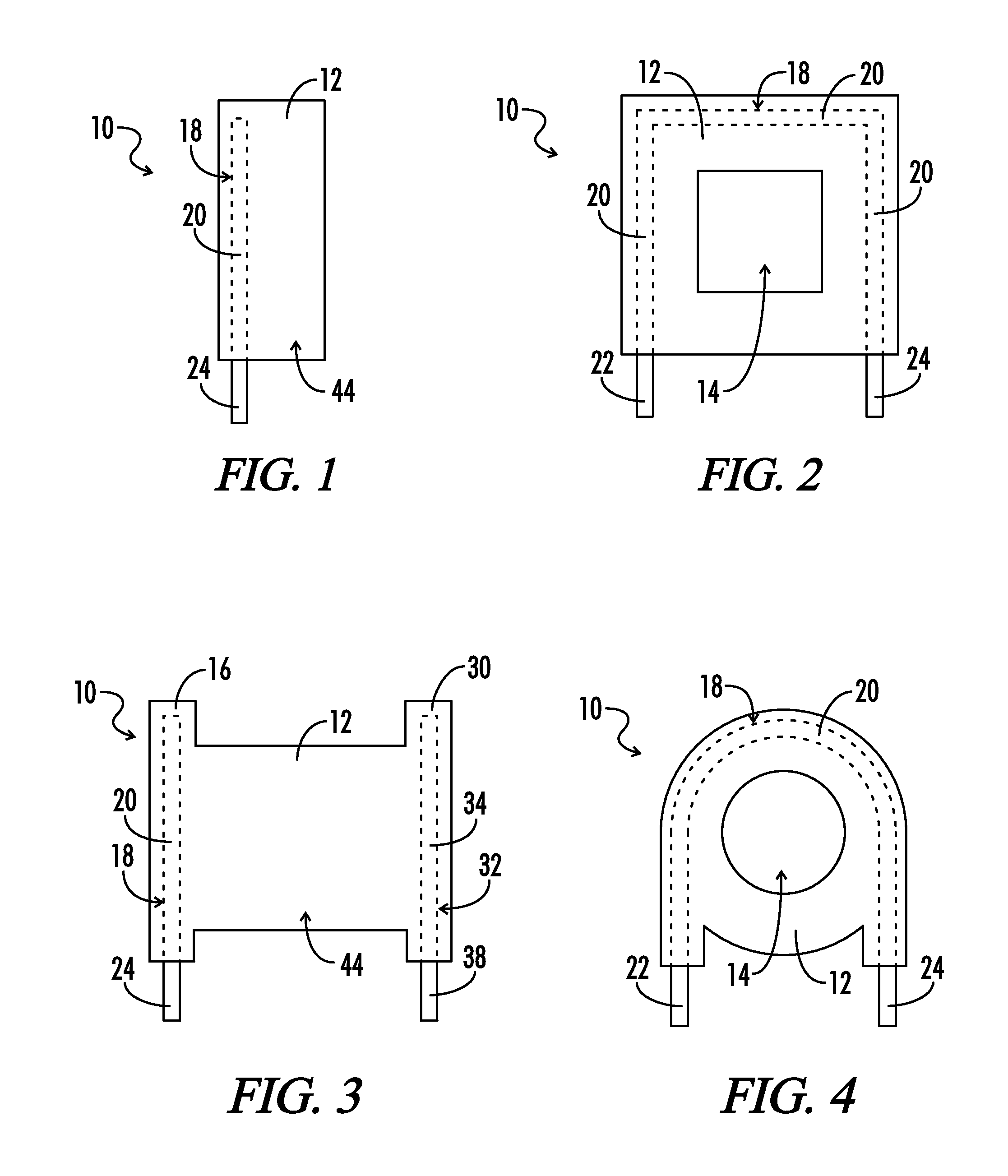 Magnetic component having a bobbin structure with integrated winding