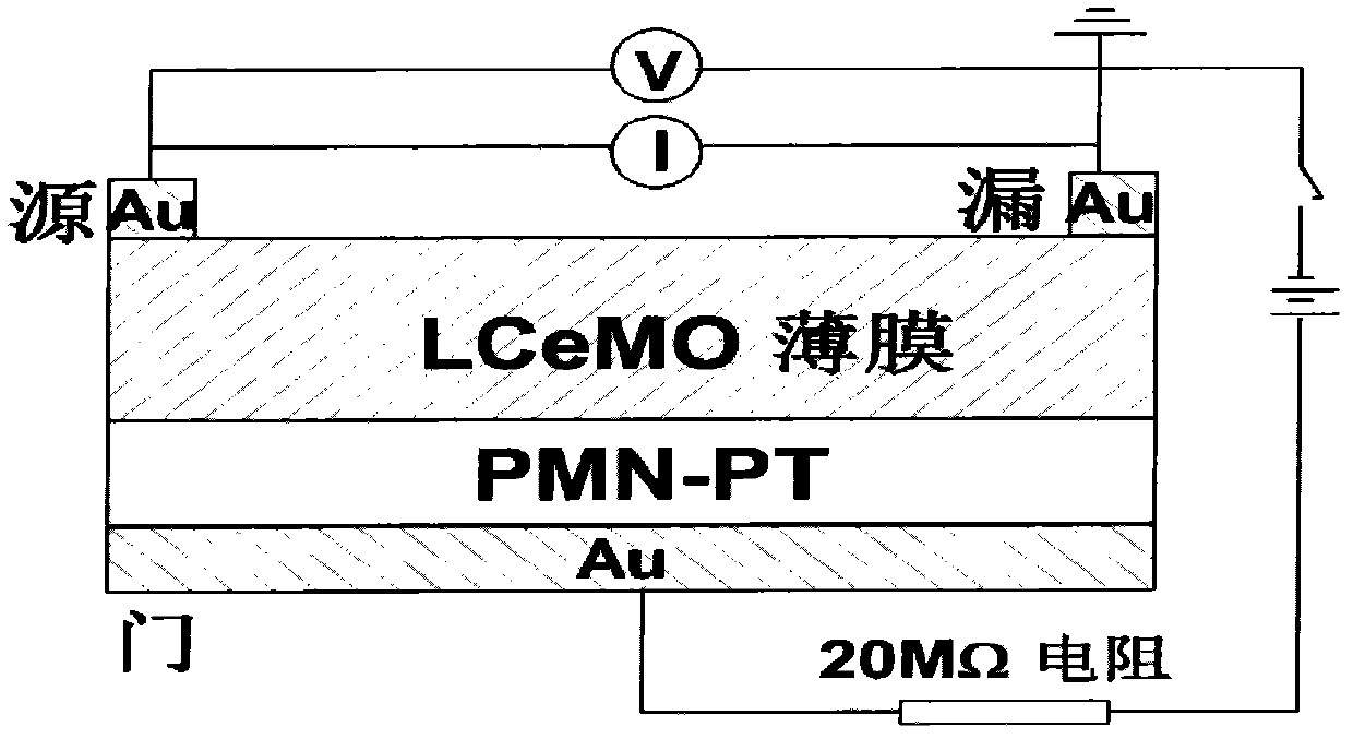 Semiconductor field effect structure and preparation method and application thereof