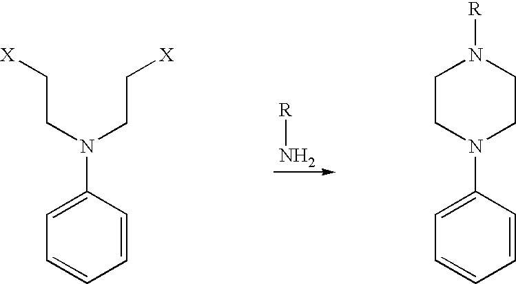 Process for synthesizing N-aryl piperazines with chiral N′-1-[benzoyl(2-pyridyl)amino]-2-propane substitution