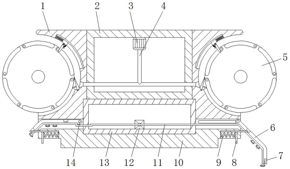 A vehicle-mounted large-scale dust removal device for a construction site