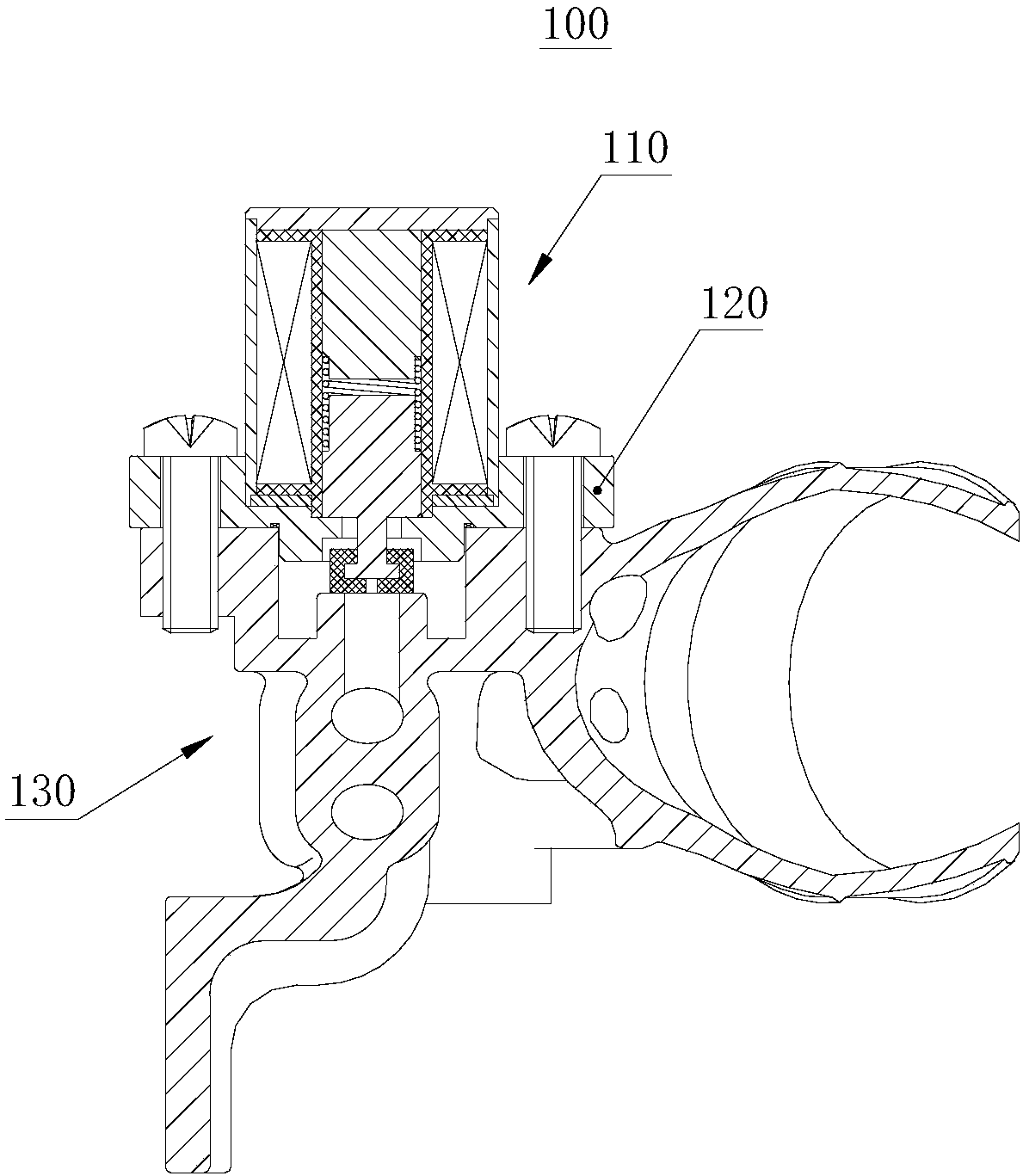 Electromagnetic air valve