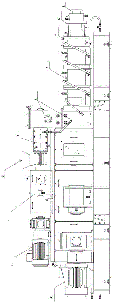 High-pressure extrusion molding machine