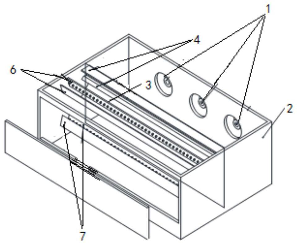 Detection system based on time division type coaxial illumination imaging and sorting machine