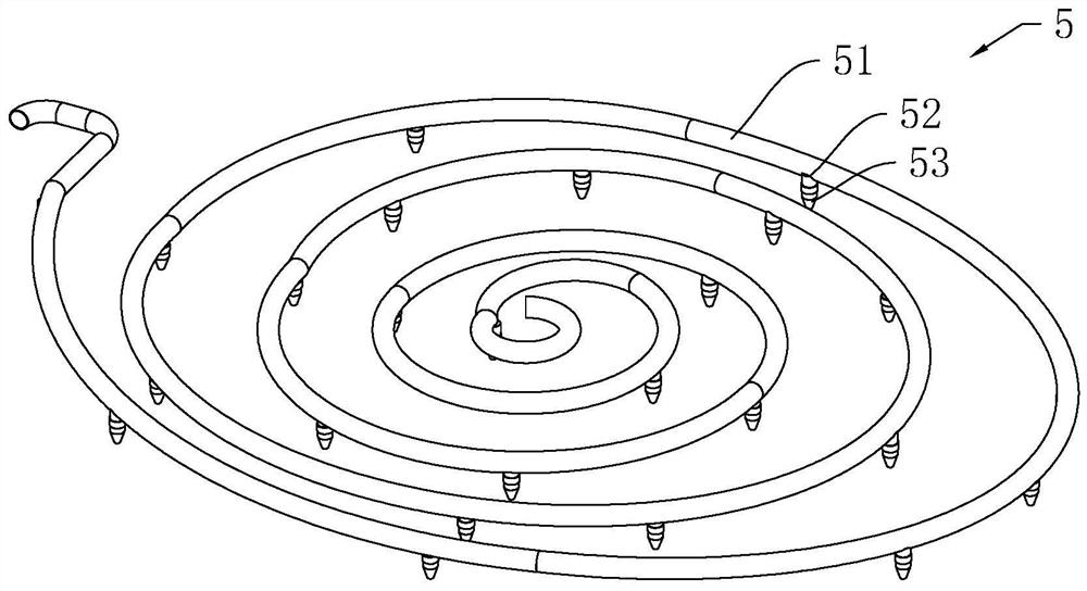 A cleaning device for the production of limestone powder