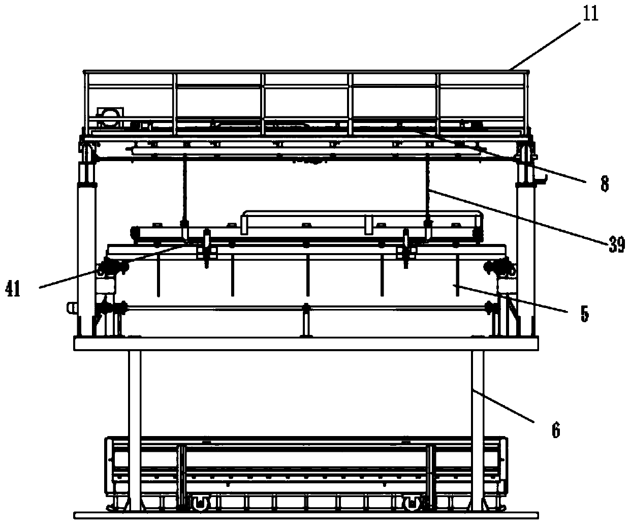 An air-entrained concrete plug-in and pull-out drill hoist