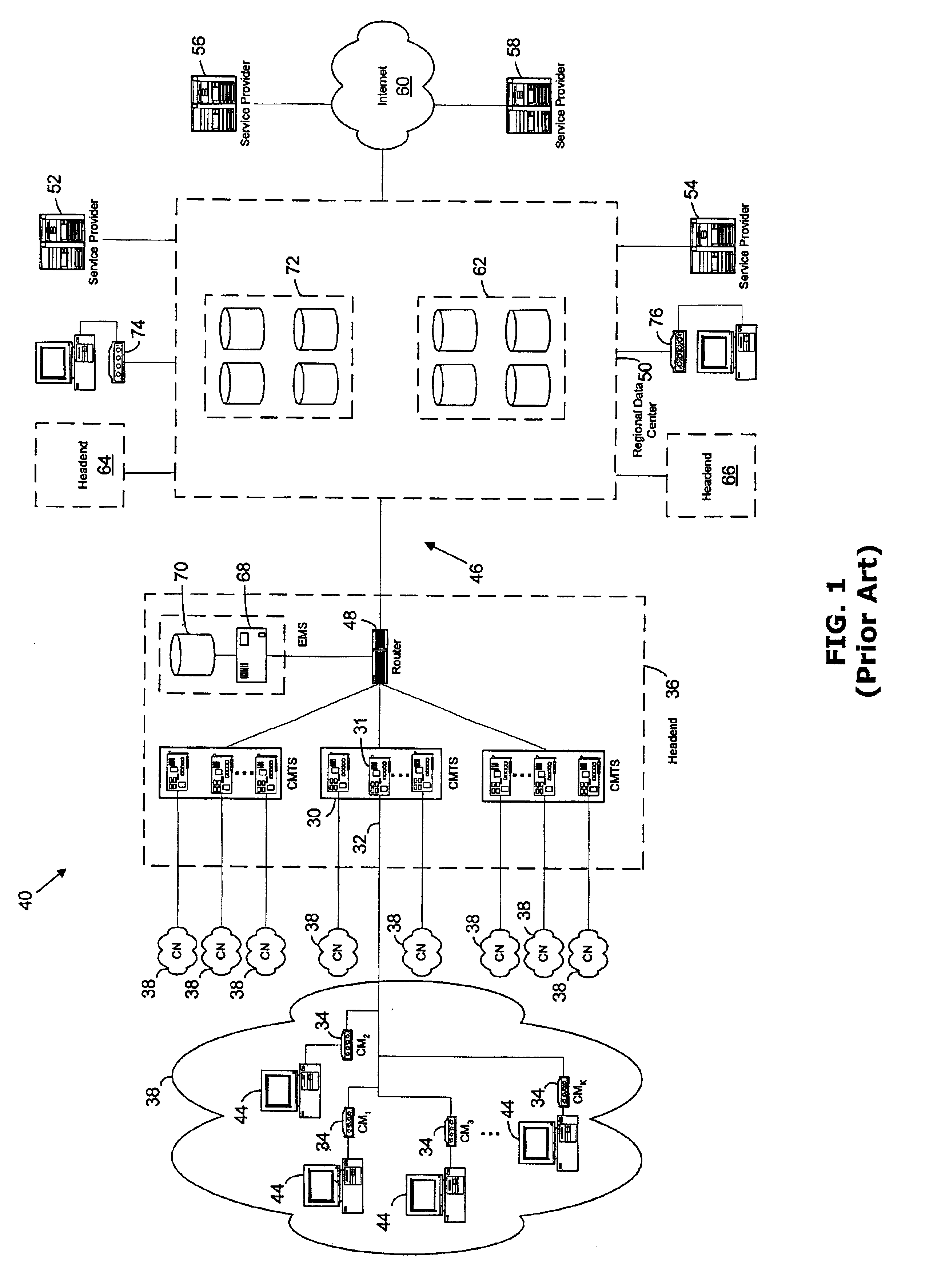 Allocating access across a shared communications medium of a DOCSIS 1.0 compliant cable network