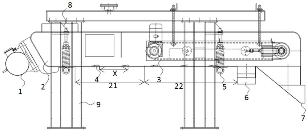 Carbon black magnetic separation device