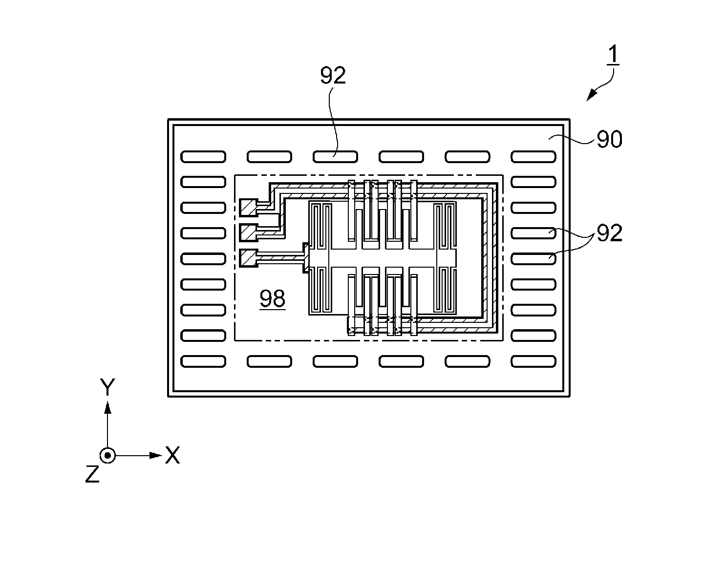 Electronic device, method of manufacturing electronic device, physical quantity sensor, electronic apparatus, moving object