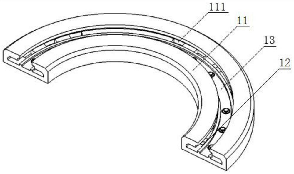 A single-winding multi-speed motor pole changing mechanism