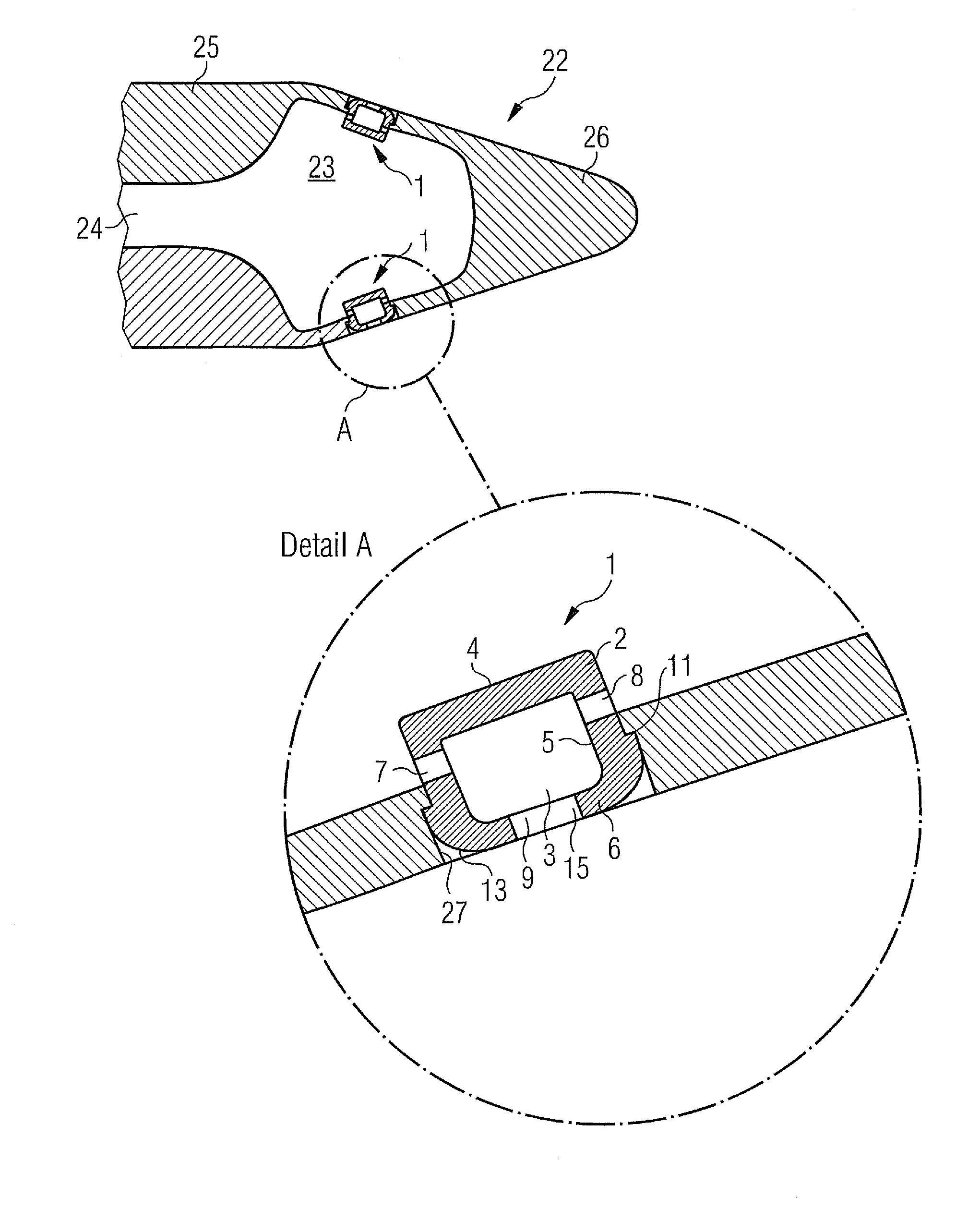 Swirl spraying nozzle for sprayng liquid fuel, and method of producing same, and a nozzle assembly for a burner with the swirl spraying nozzle