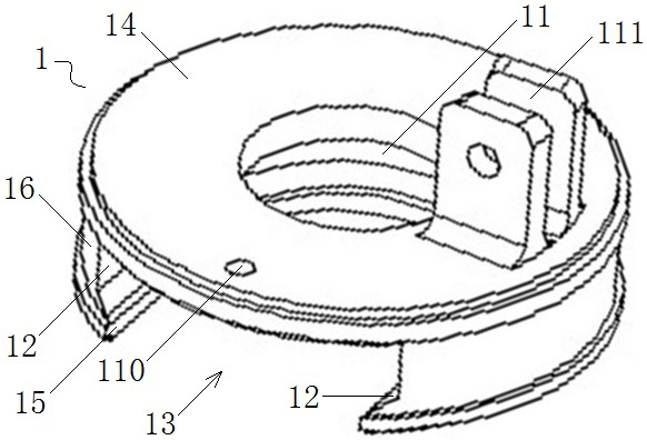 Nozzle connecting structure, arc extinguish chamber and circuit breaker