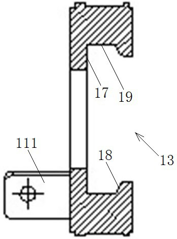 Nozzle connecting structure, arc extinguish chamber and circuit breaker