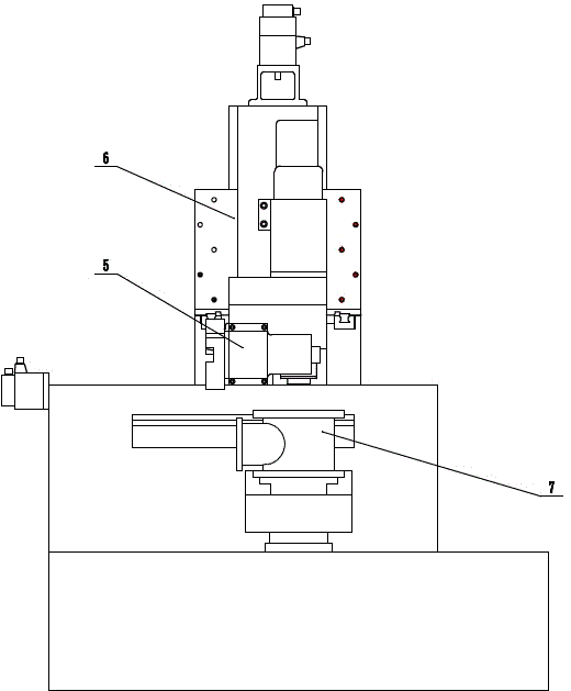 Biaxial numerical control milling machine