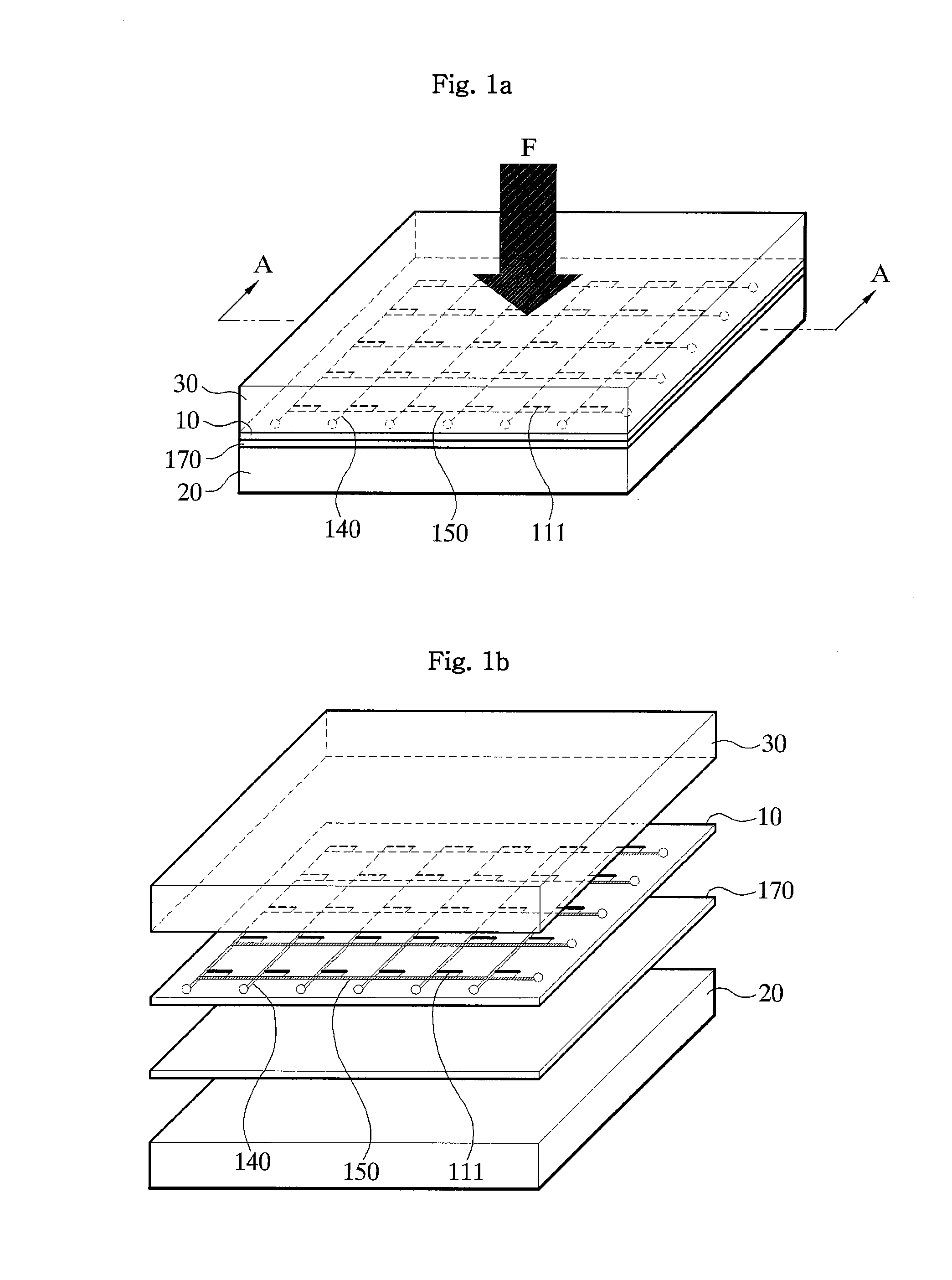 Flexible force or pressure sensor array using semiconductor strain gauge, fabrication method thereof and measurement method thereof
