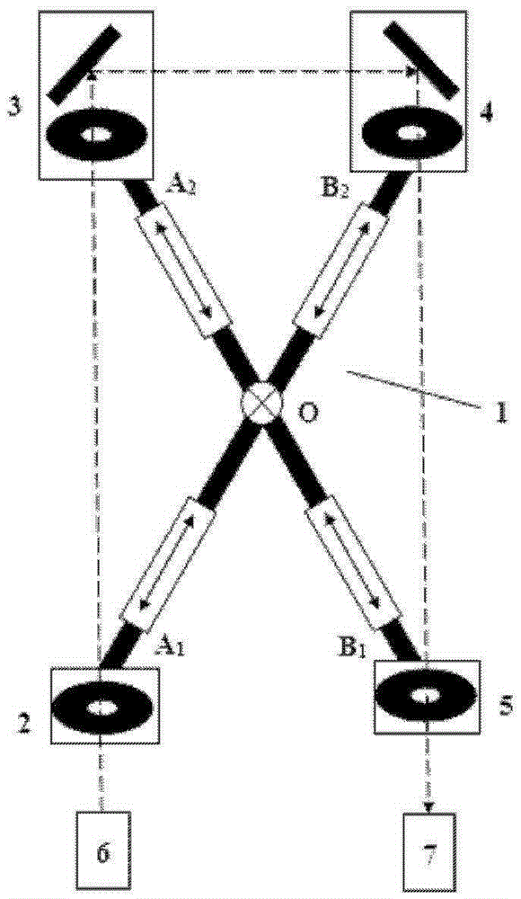 A Simple Adjustable X-Type Optical Path Parallel Debugging Detection Device