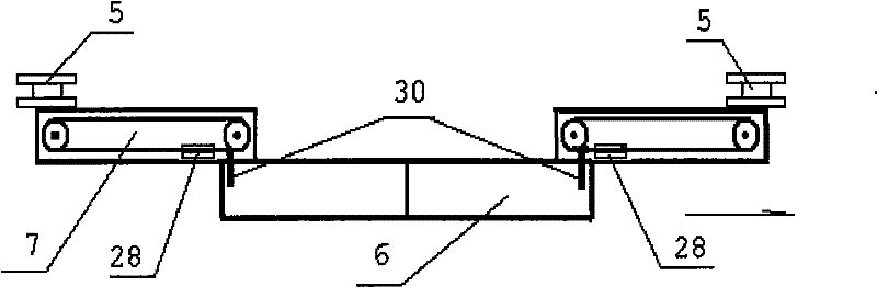 Coal mine double-layer translation self-control ventilation door device